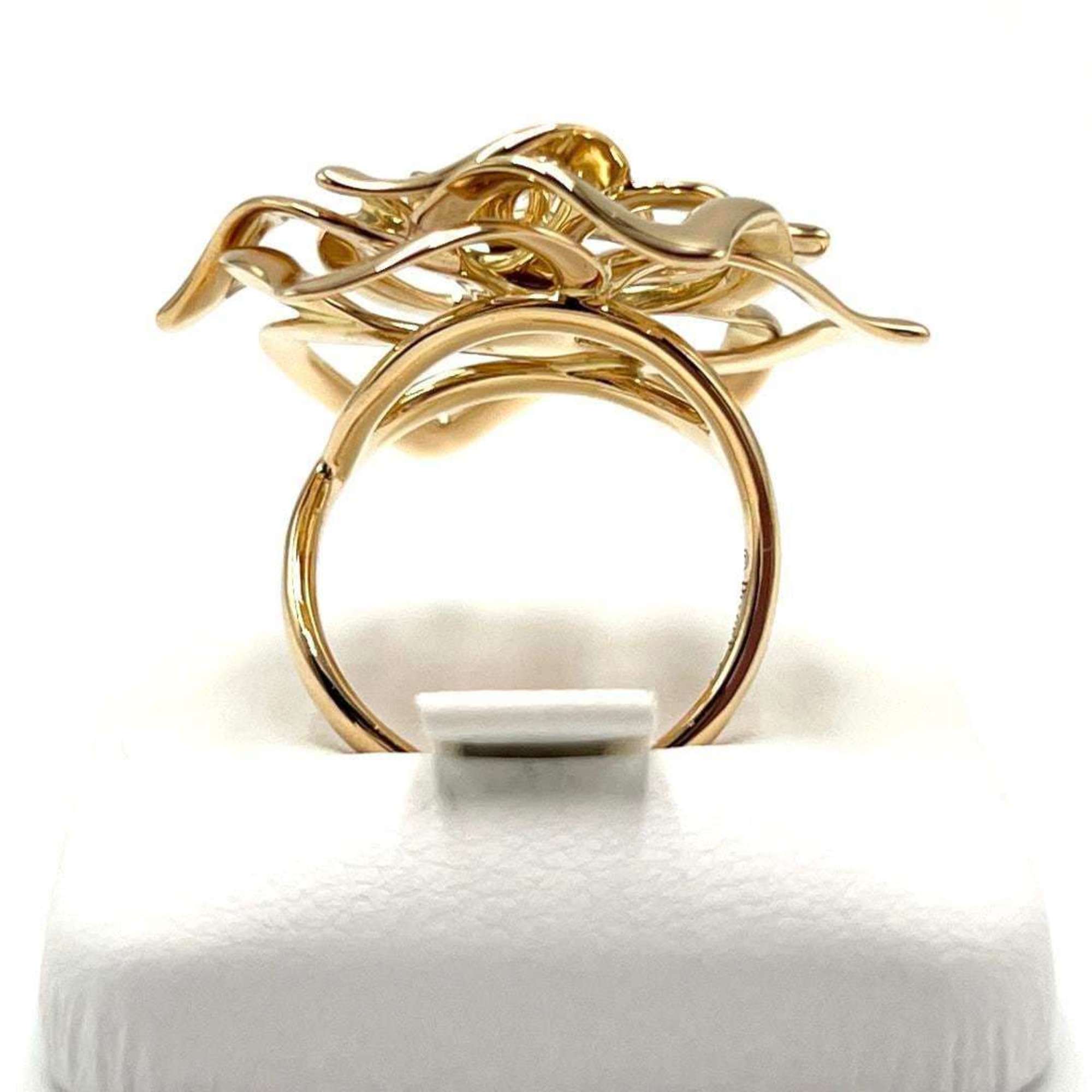 Piaget Women's Ring Gold Diamond Flower