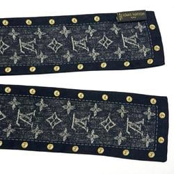 LOUIS VUITTON Women's Bandana Scarf Bandeau New Denim