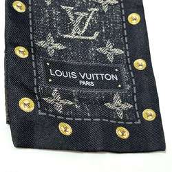 LOUIS VUITTON Women's Bandana Scarf Bandeau New Denim