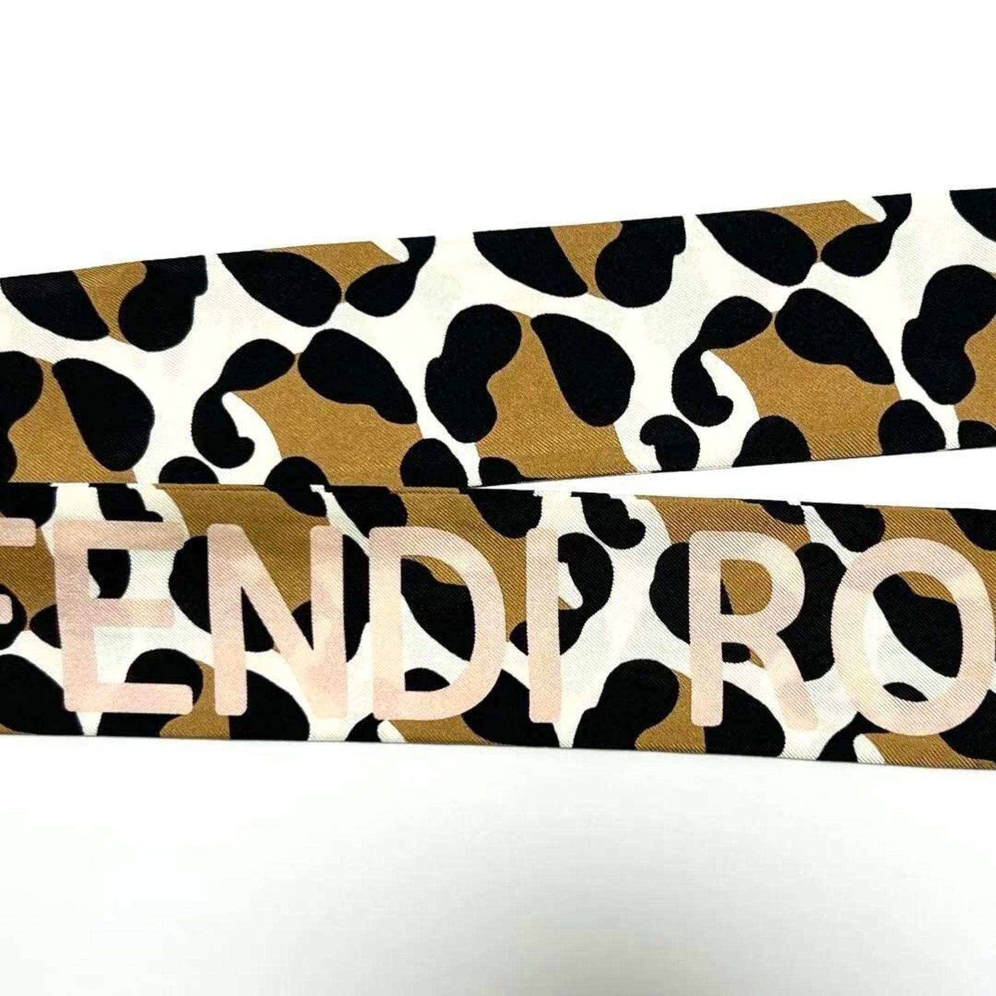 FENDI Women's Wrappy Scarf Bandana Silk