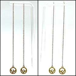 FENDI Women's Chain Drop Earrings F is Fendi