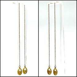 FENDI Women's Chain Drop Earrings F is Fendi