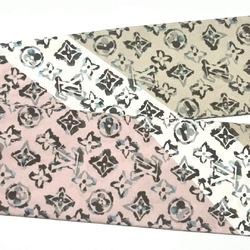 LOUIS VUITTON Women's Bandeau Scarf Bandana Monogram Silk