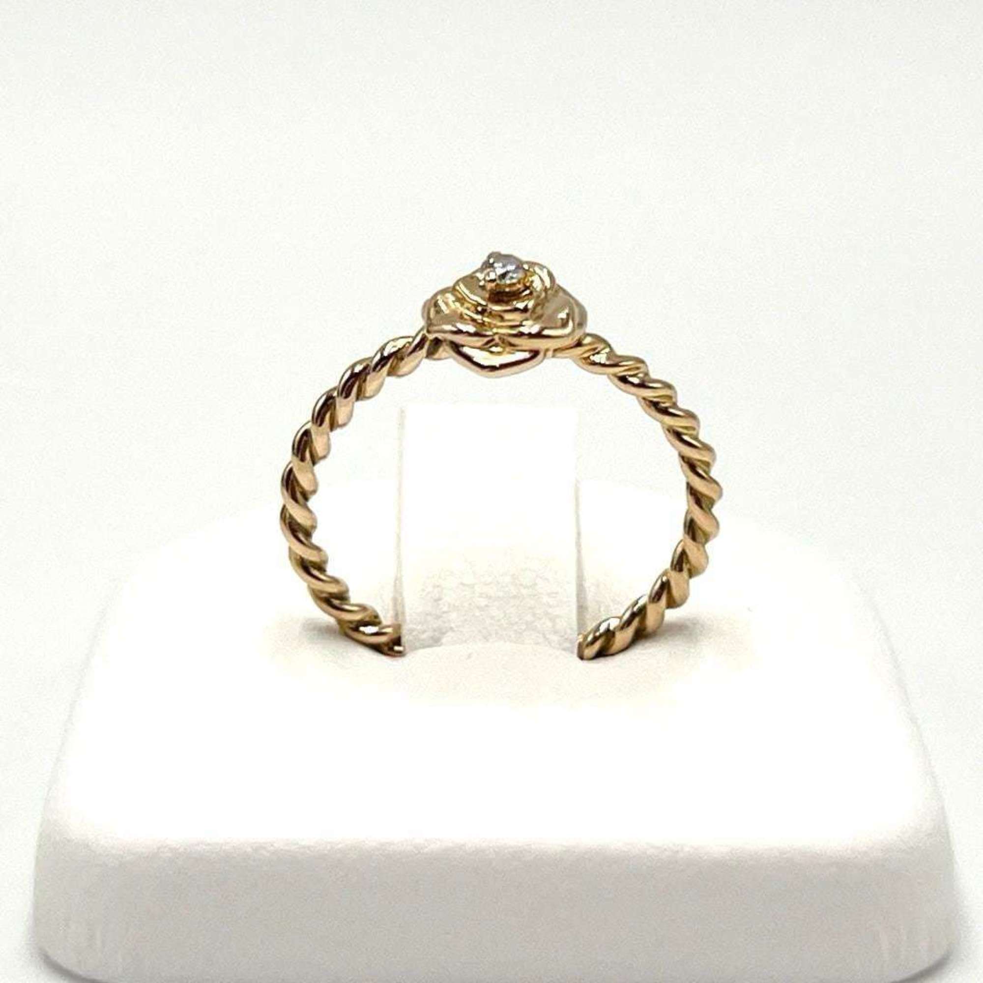 Piaget Women's Rose Ring, 18K Pink Gold, Diamond