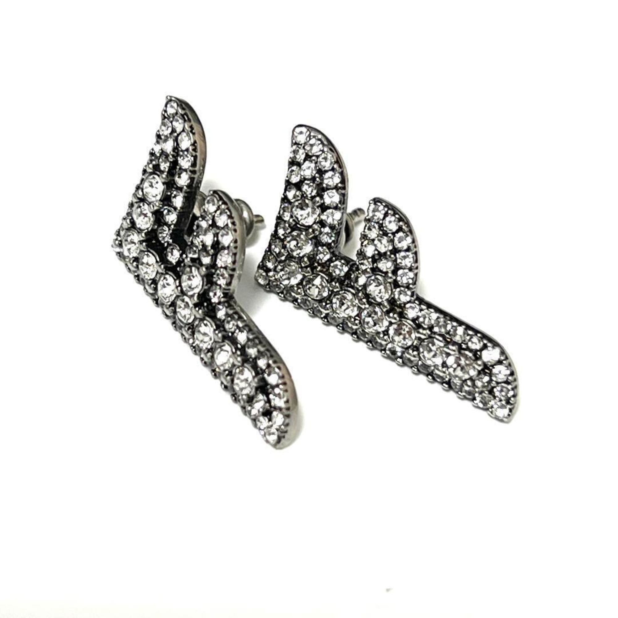 FENDI Women's Stud Earrings with F Logo