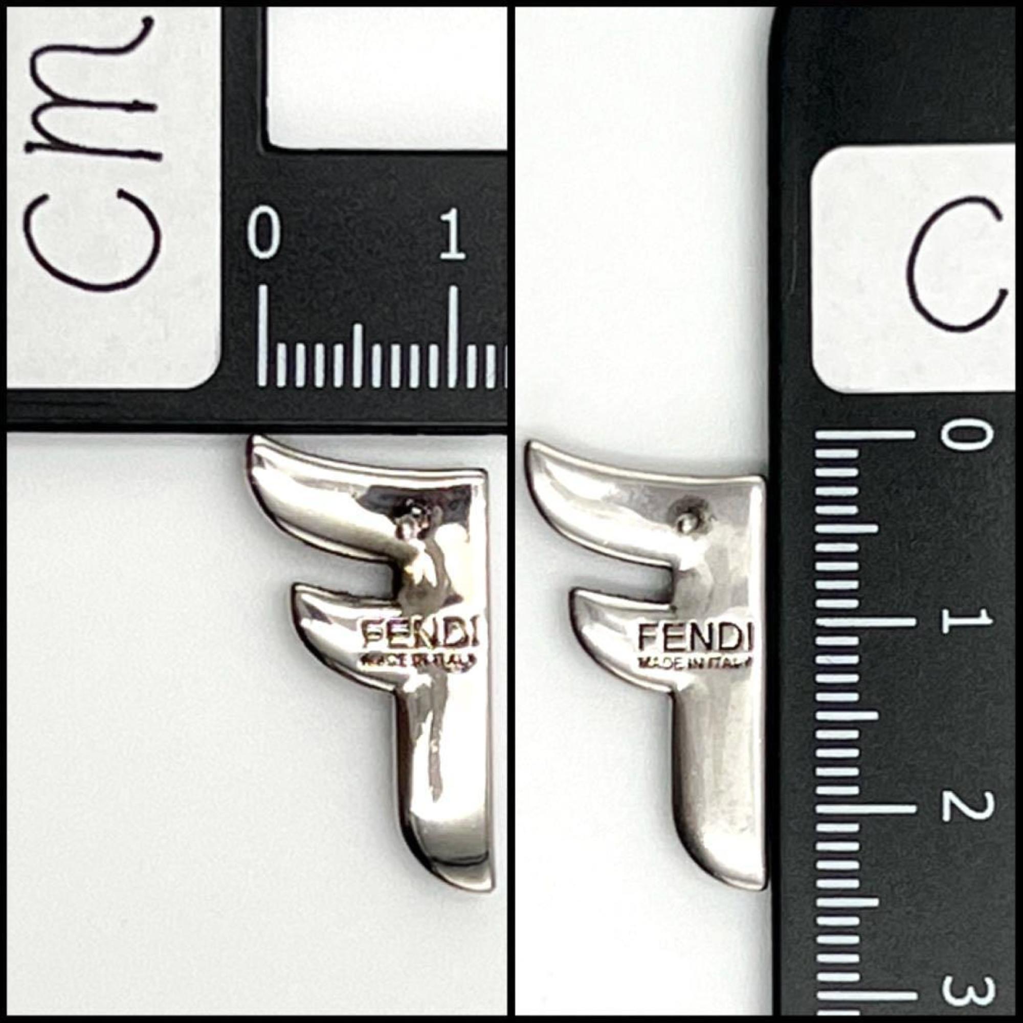 FENDI Women's Stud Earrings with F Logo