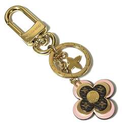 Louis Vuitton LOUIS VUITTON Women's Key Ring Charm Holder Blooming Flower BB