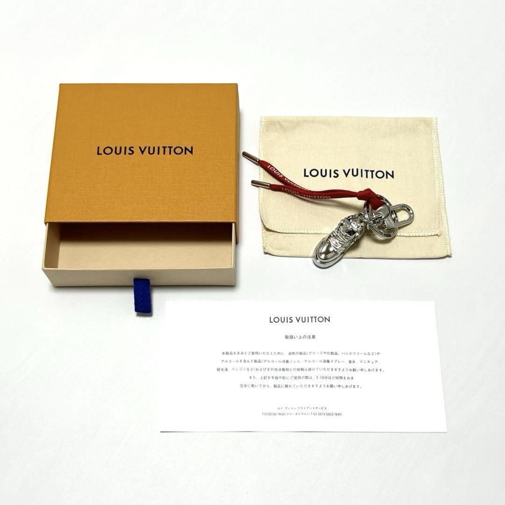 LOUIS VUITTON Men's Key Holder LV Trainer Ring Charm