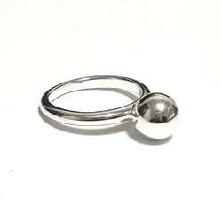Tiffany Women's Ring, 925 Silver, Hardware, Ball