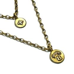 Christian Dior Dior DIOR Women's Necklace Pendant Double Layer J'adior