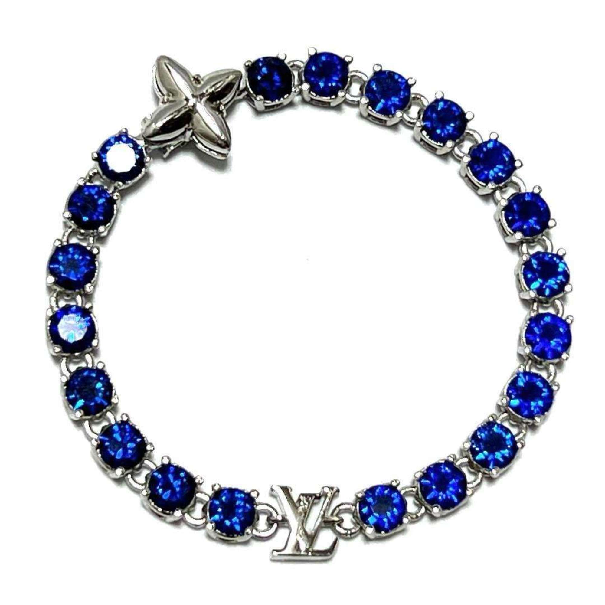 LOUIS VUITTON Men's LV Crystal Bracelet Bangle