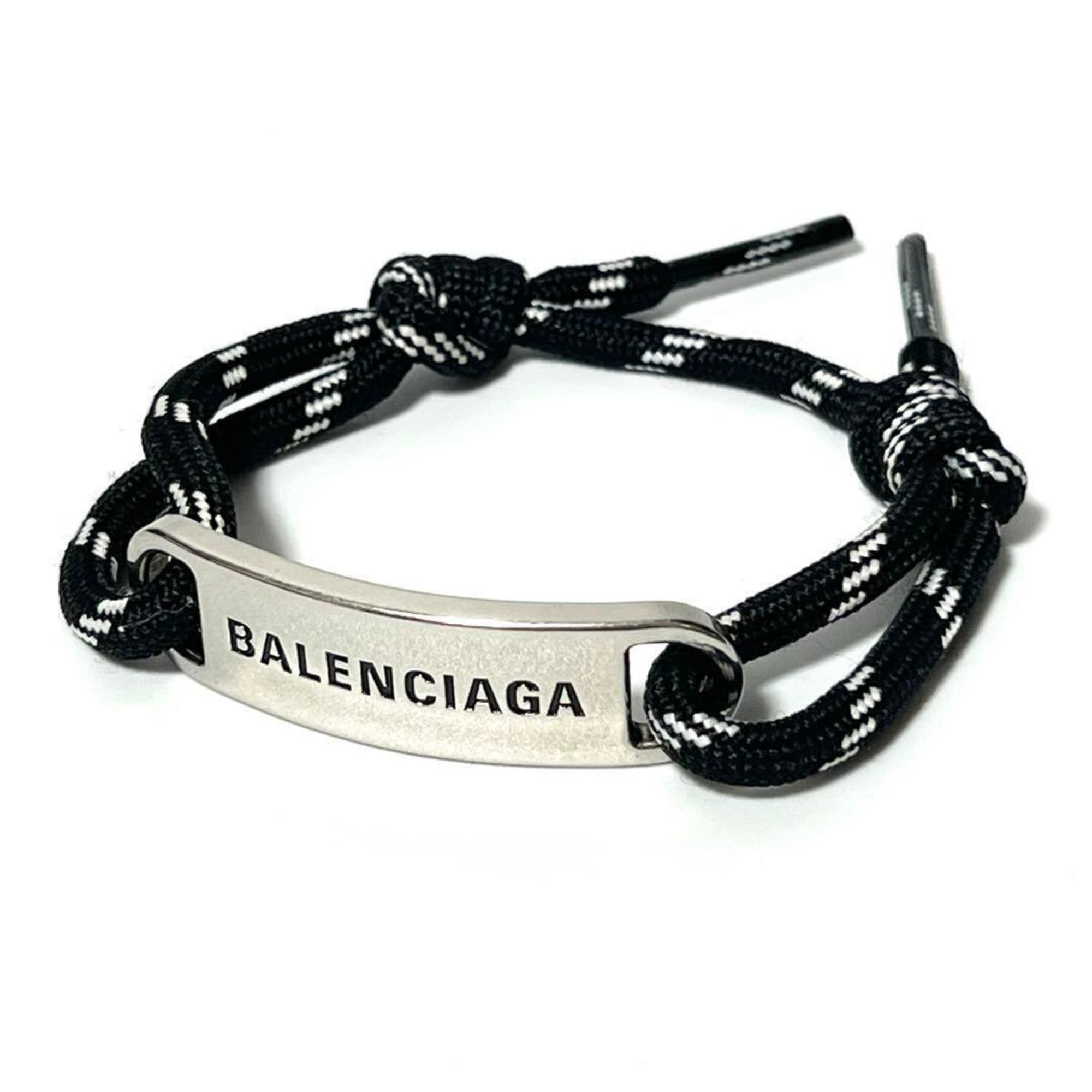 Balenciaga Men's Plate Bracelet Bangle