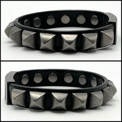 PRADA Men's Bracelet Leather Studs