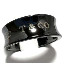 Tiffany Men's Narrow Ring Titanium Black