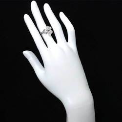 Chopard Happy Heart Wing Ring Diamond K18WG White Gold 750