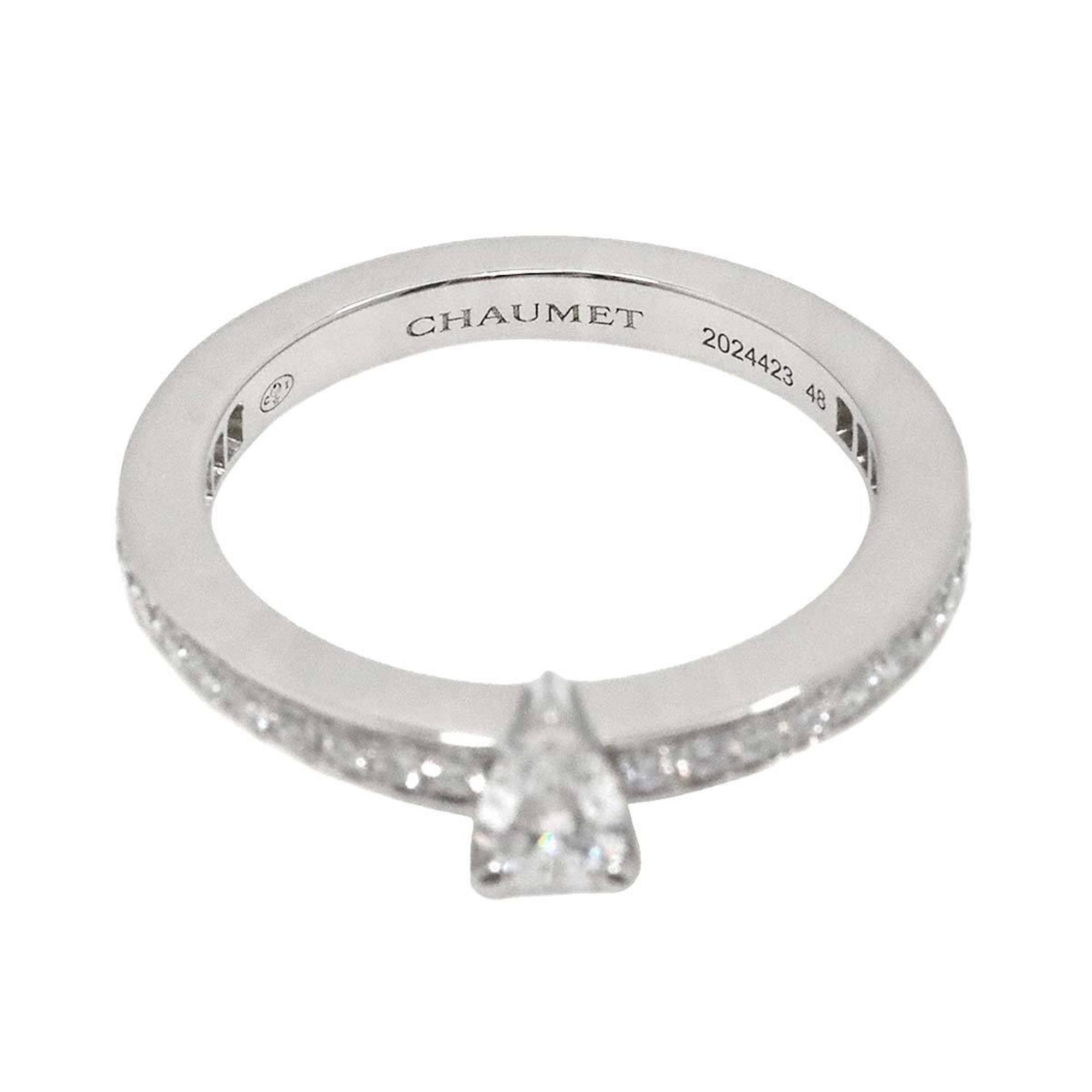 CHAUMET Josephine Triomphe de #48 Ring Diamond Pt Platinum