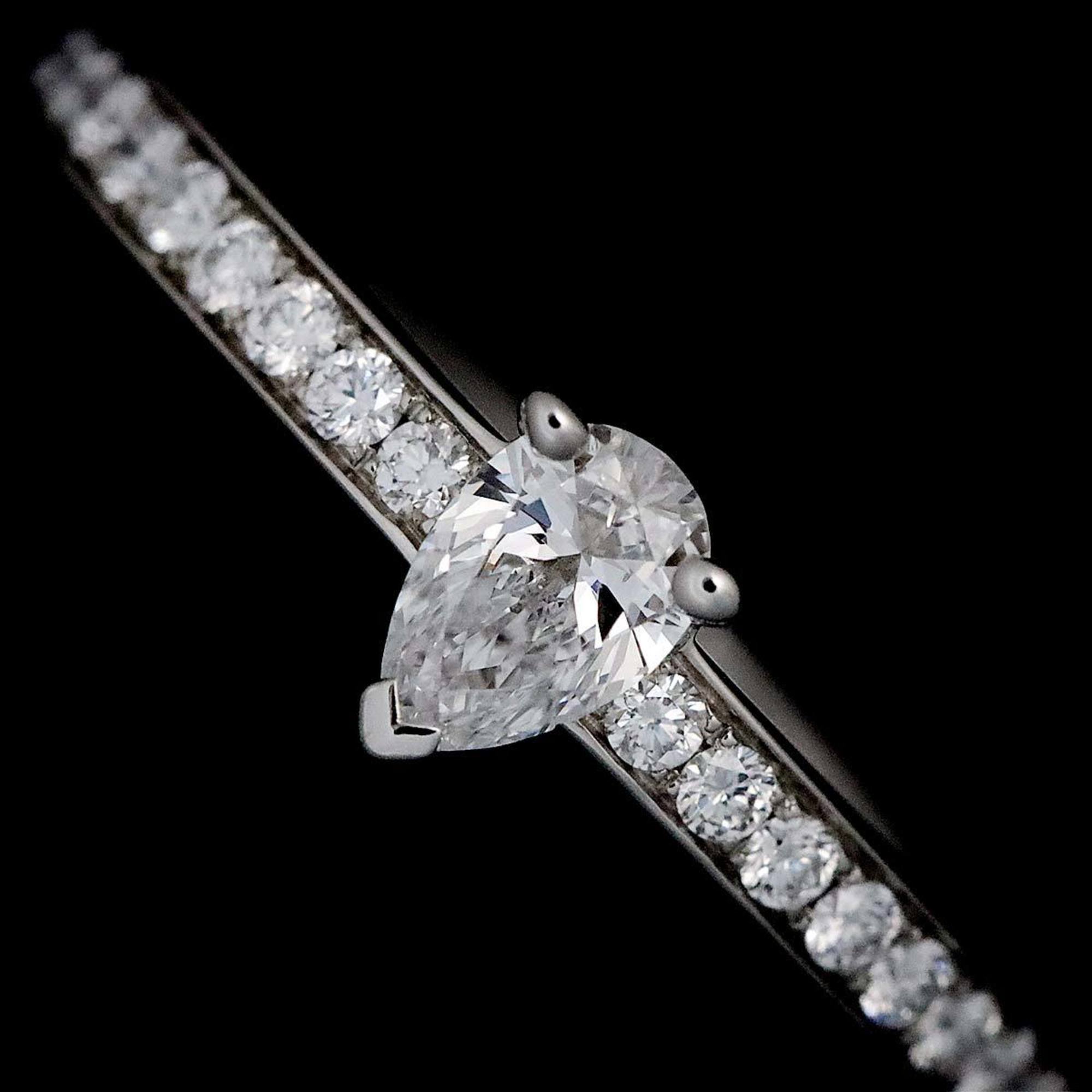 CHAUMET Josephine Triomphe de #48 Ring Diamond Pt Platinum
