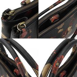 Coach handbag 33608 leather black shoulder bag for women COACH