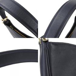 Coach Shoulder Bag 54446 Leather Navy Women's COACH