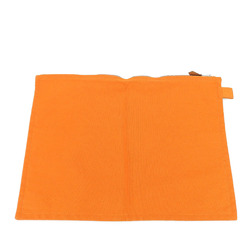 Hermes Pouch Bora GM Canvas Orange Bag-in-Bag for Women and Men HERMES