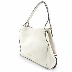 Coach Shoulder Bag 57125 Leather Off-White Women's COACH