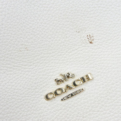 Coach Shoulder Bag 57125 Leather Off-White Women's COACH