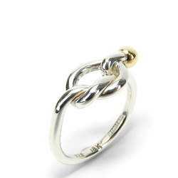 Tiffany Ring Hook & Eye K18YG Silver 925 Approx. 2.8g Yellow Gold 18K Stamped Women's TIFFANY&Co.