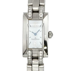 Jaeger-LeCoultre Ideale 460 8 08 Ladies' Watch, Lug Diamond, White Shell, Quartz