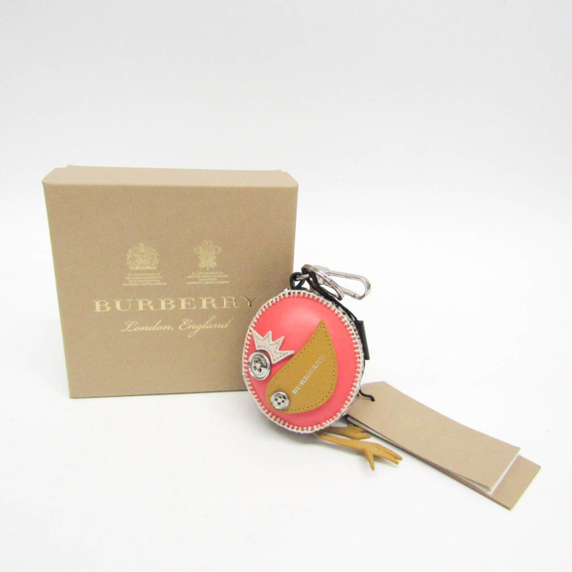 Burberry BIRD CHARM 8001237 Keyring (Brown,Pink,Yellow)