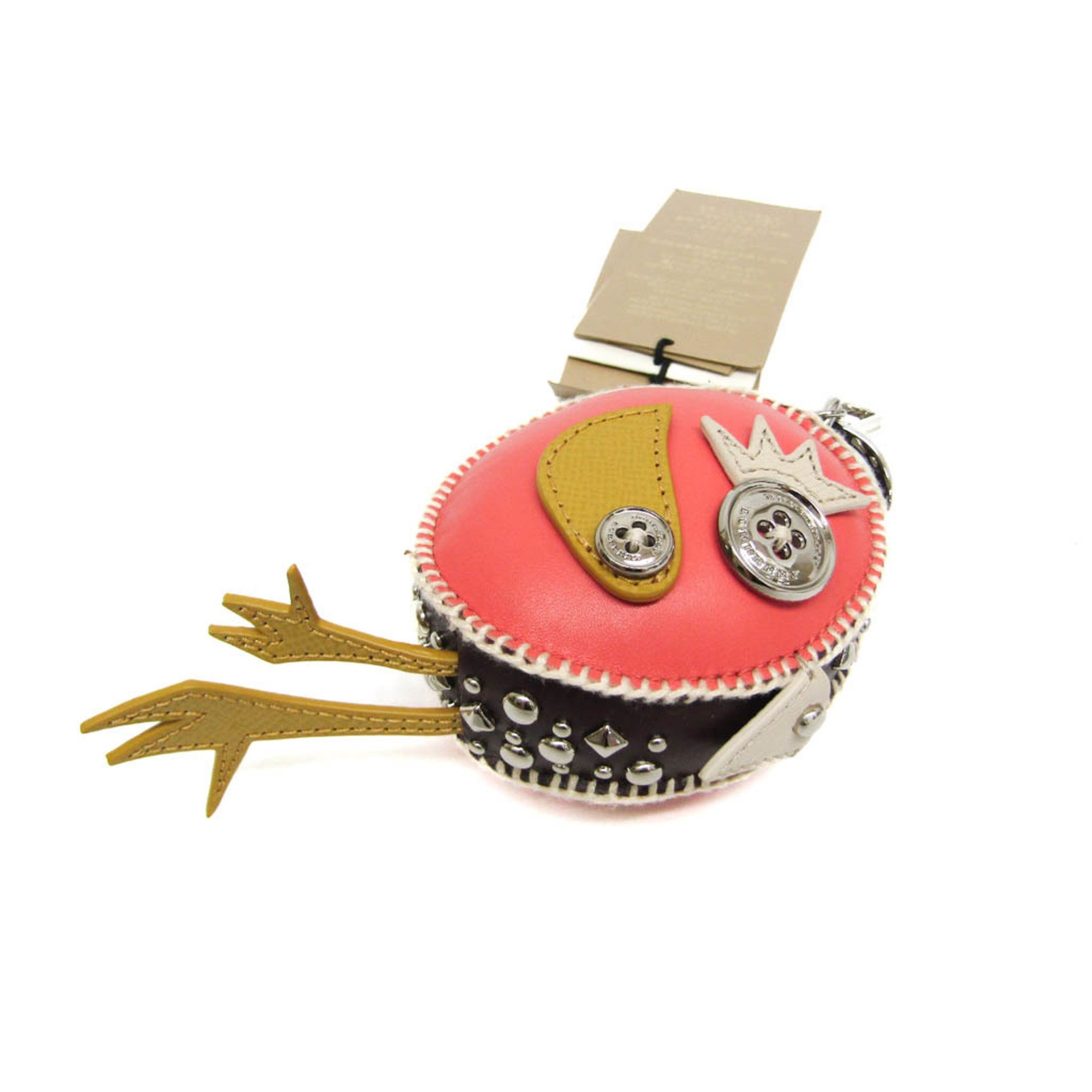 Burberry BIRD CHARM 8001237 Keyring (Brown,Pink,Yellow)