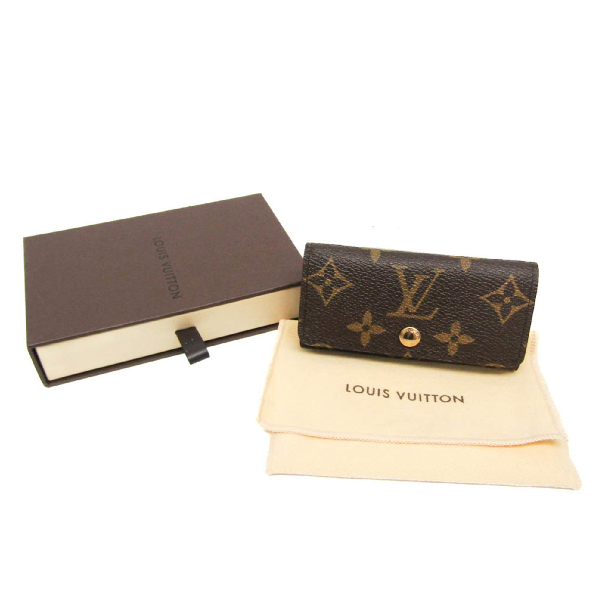 Louis Vuitton Monogram Multicles 4 M62631 Men,Women Monogram Key Case Monogram