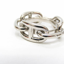 Hermes Metal Scarf Ring Silver Lugate Shane Dunkle