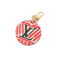 Louis Vuitton Portocle Illustre LV Crafty Bag Charm M69722 Keyring (Cream,Noir,Rouge)
