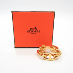 Hermes Metal Scarf Ring Gold Lugate Shane Dunkle