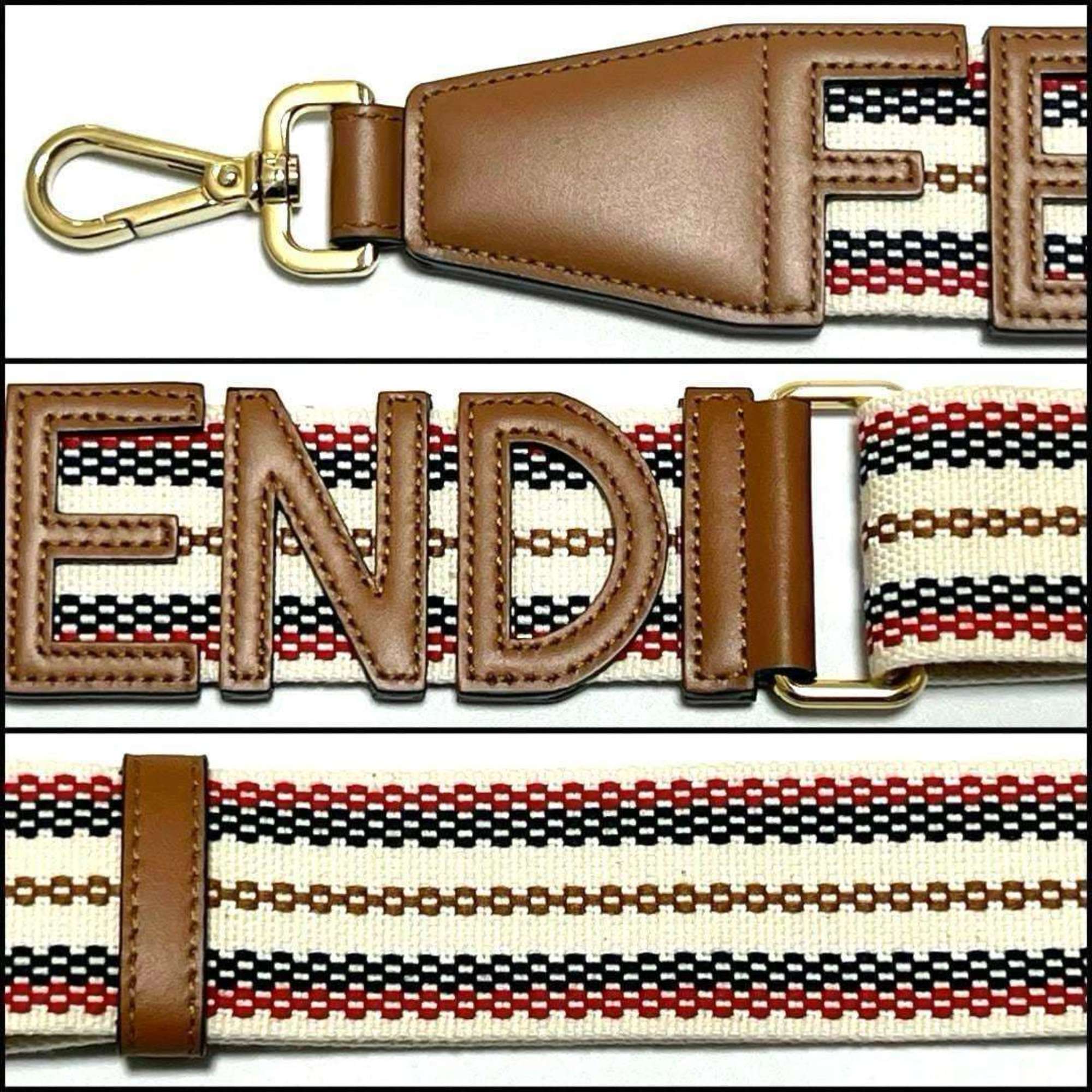 Fendi Women's Men's Shoulder Bag Strap Belt