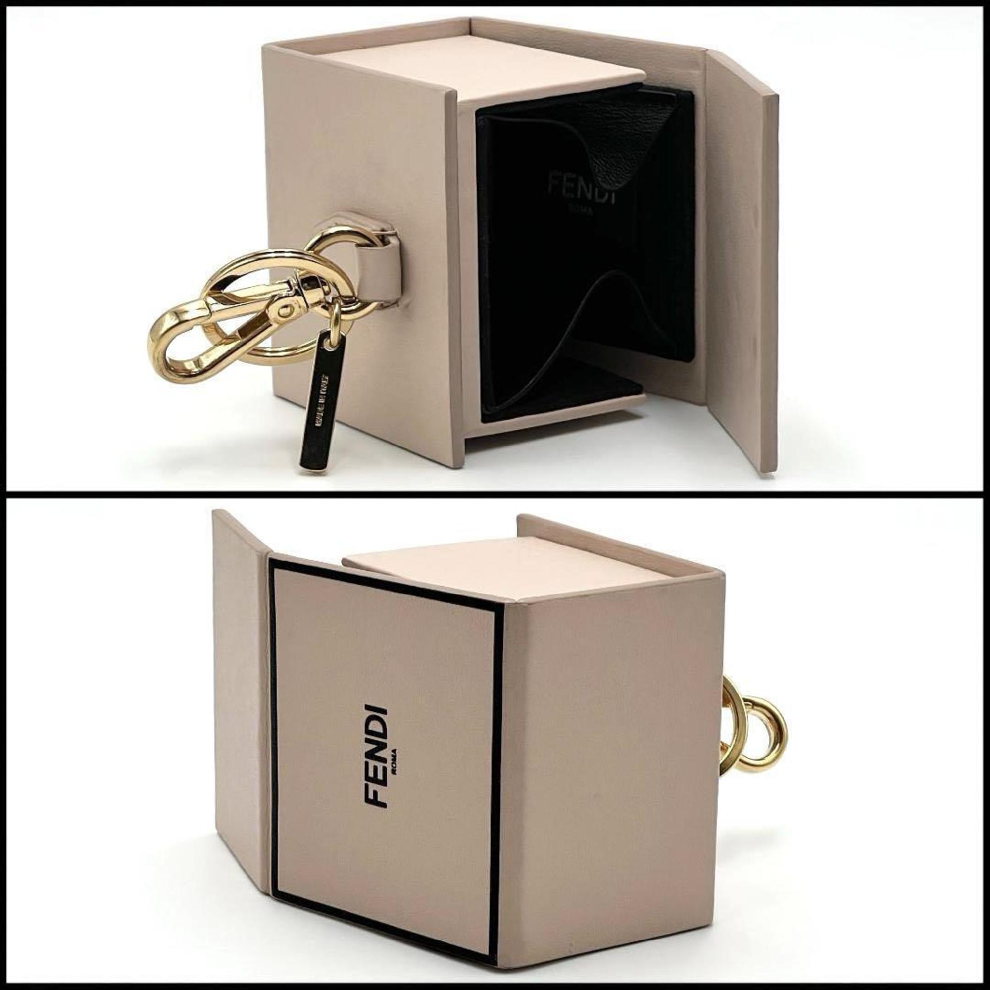 FENDI Women's Box Charm Key Holder Ring