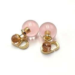 Christian Dior Women's Tribal Earrings DIOR Pink