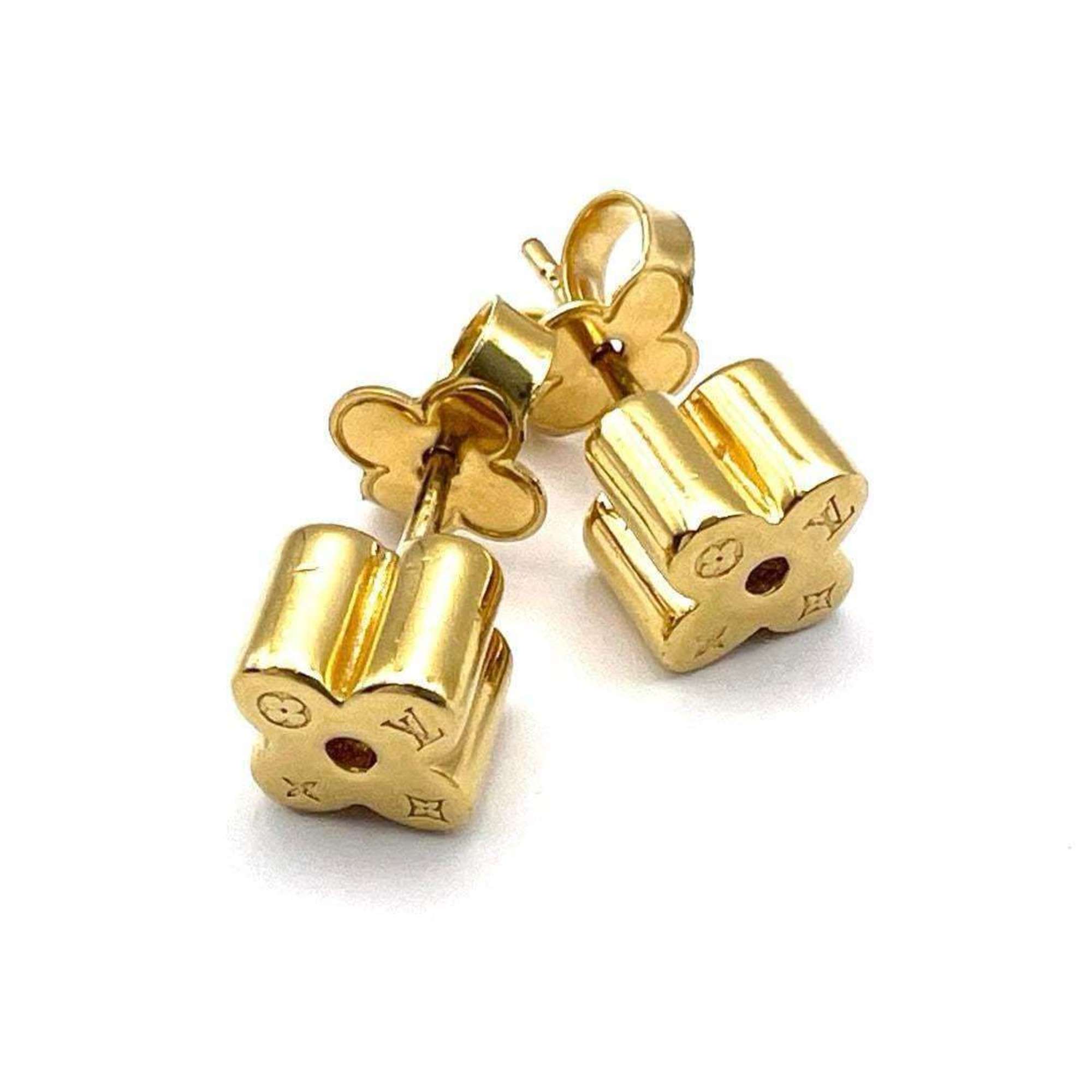 LOUIS VUITTON Women's Boucle de Reuil Fast Flower Stud Earrings