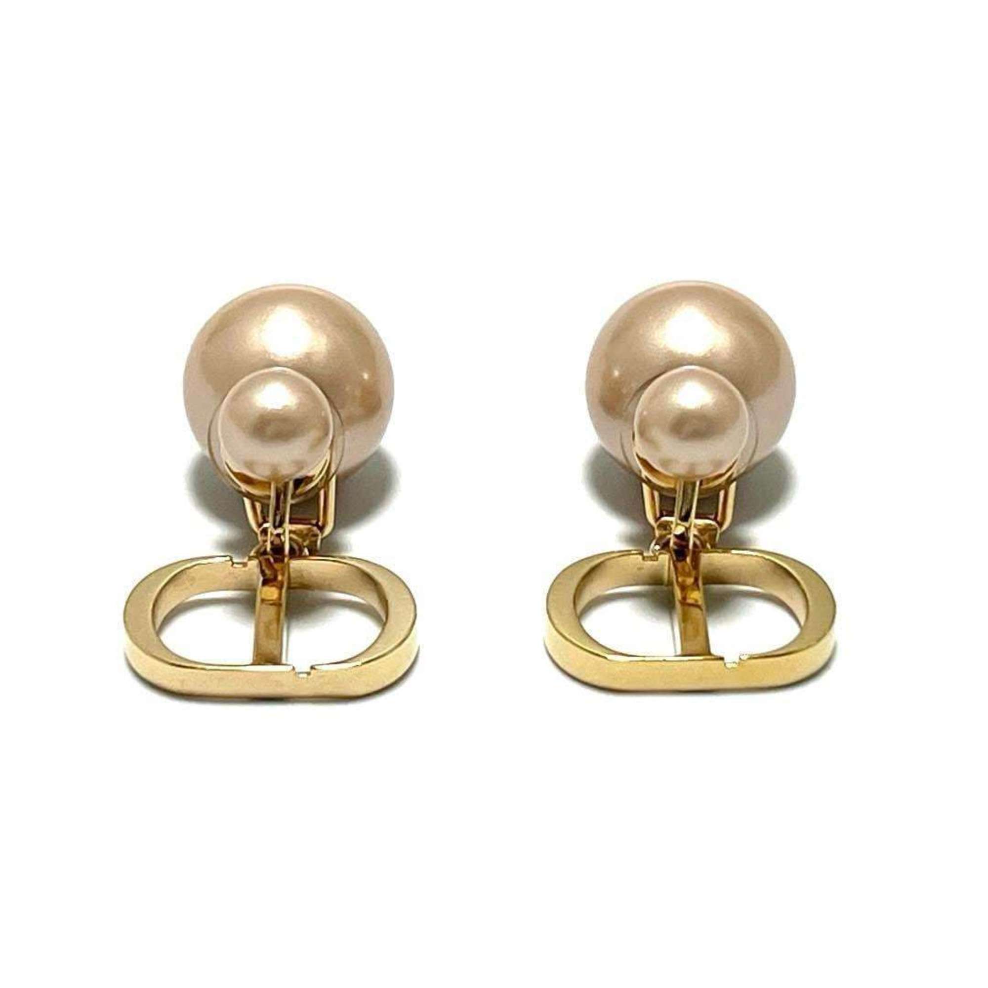 Christian Dior Tribales Clip Earrings in Pink