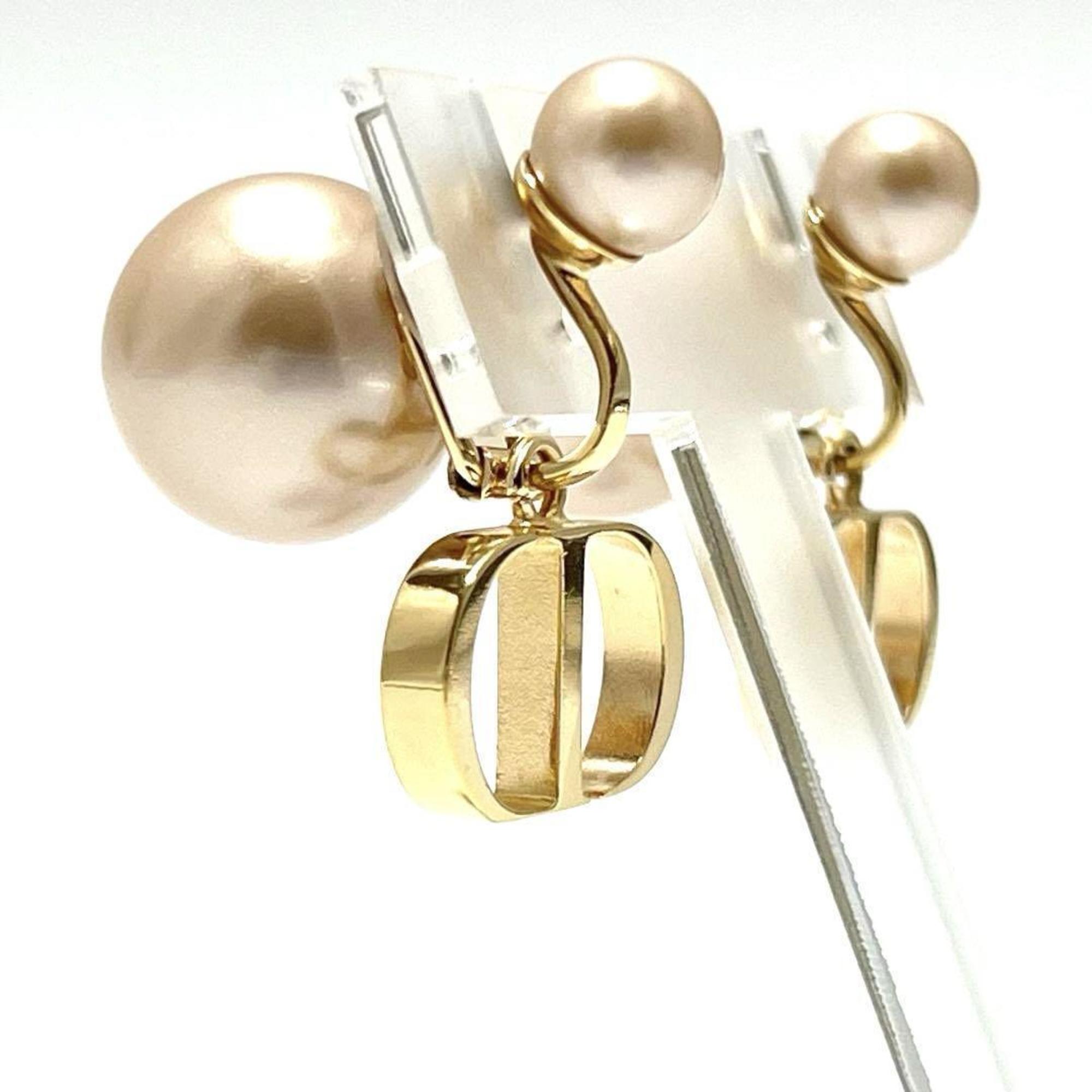 Christian Dior Tribales Clip Earrings in Pink