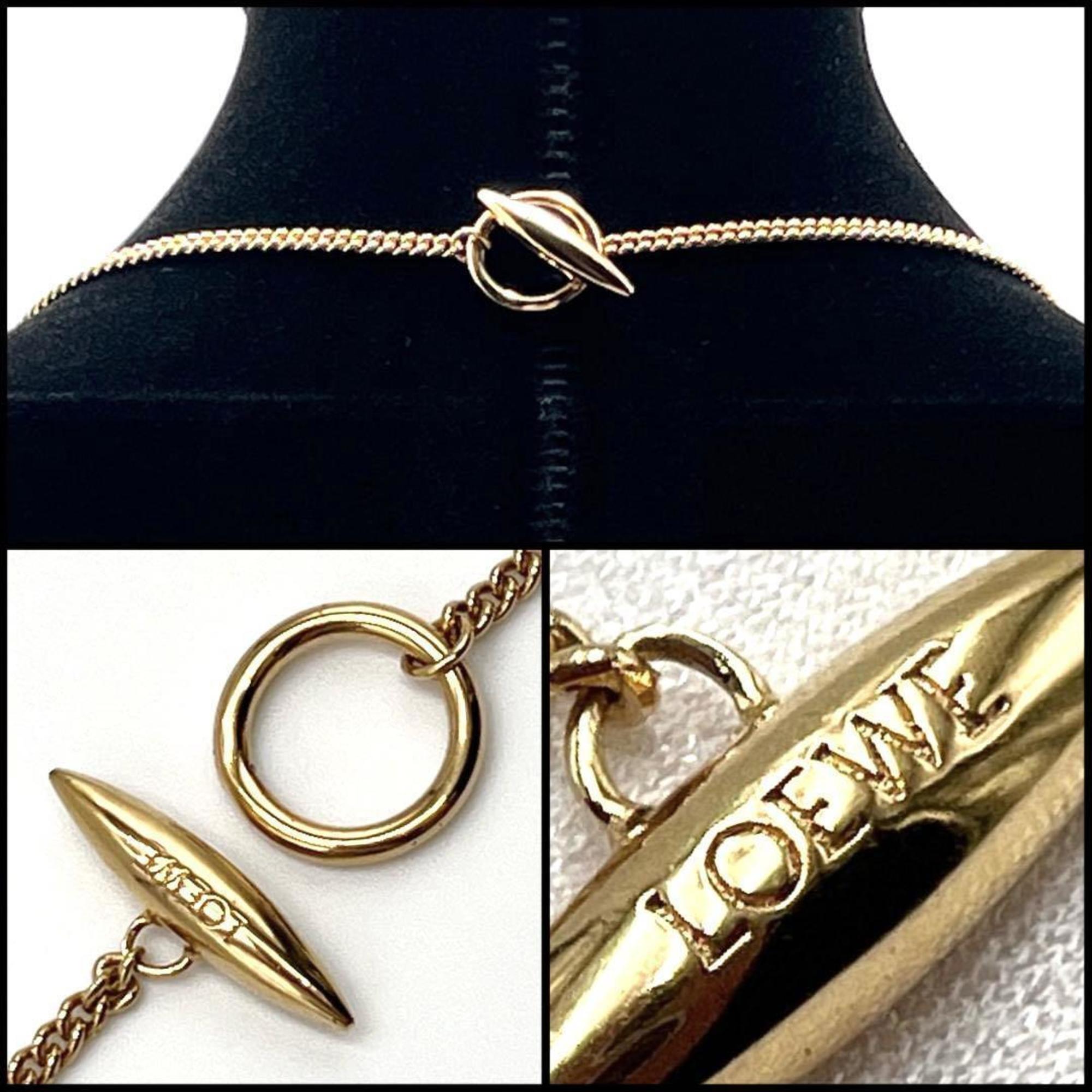 LOEWE Women's Necklace Pendant Anagram Sautoir