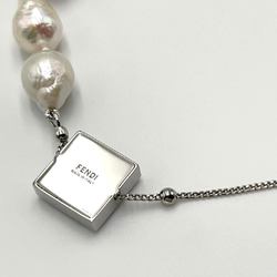 FENDI Women's Necklace Pendant Faux Pearl