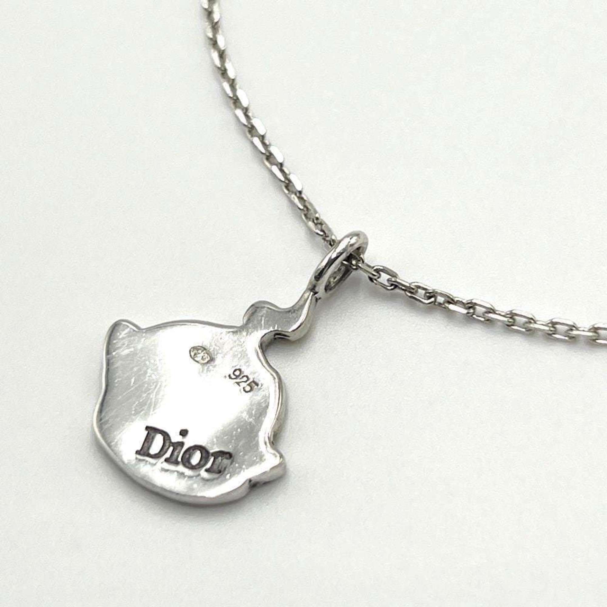 Christian Dior Dior Women's Necklace Pendant Silver 925