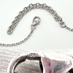 Christian Dior Dior Women's Necklace Pendant Silver 925