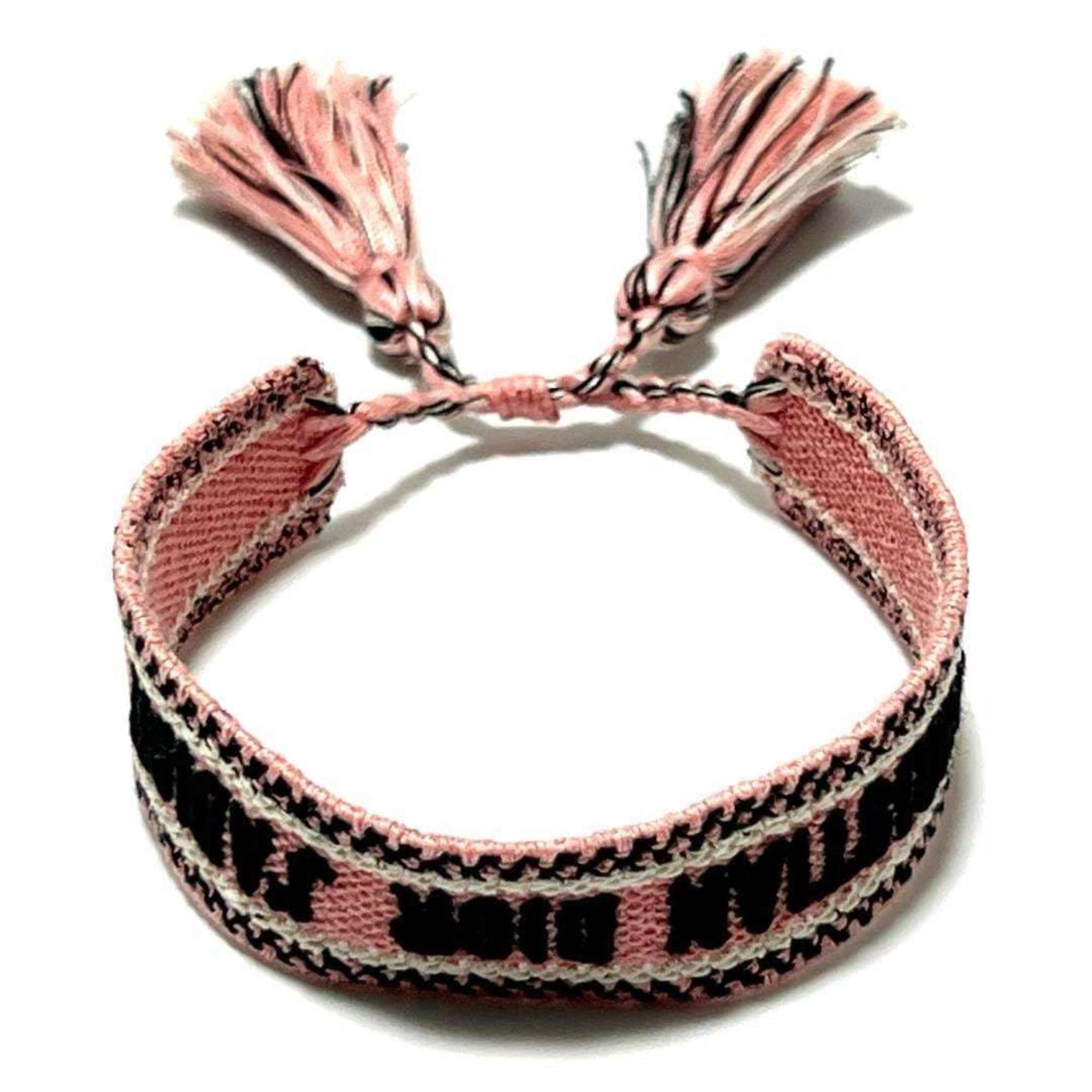 Christian Dior Dior Women's Bracelet Bangle Misanga Pink