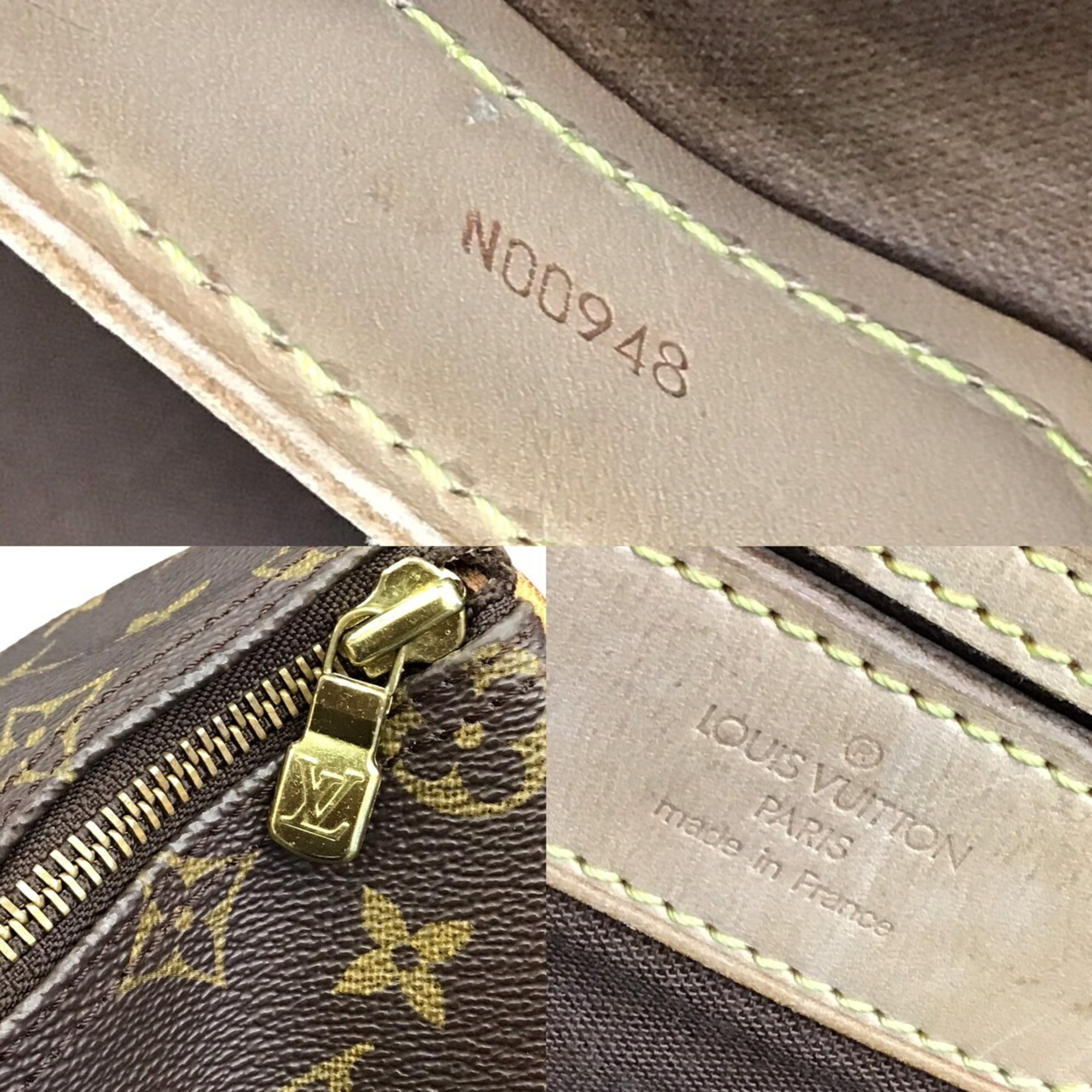 LOUIS VUITTON Louis Vuitton Monogram Flanery 50 M51116 NO0948 Handbag Tote Bag Boston For Lessons Travel Women Men