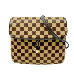 Louis Vuitton Gazelle Damier Sauvage Shoulder Bag M92130 CE1000 Brown Beige Pochette for Women