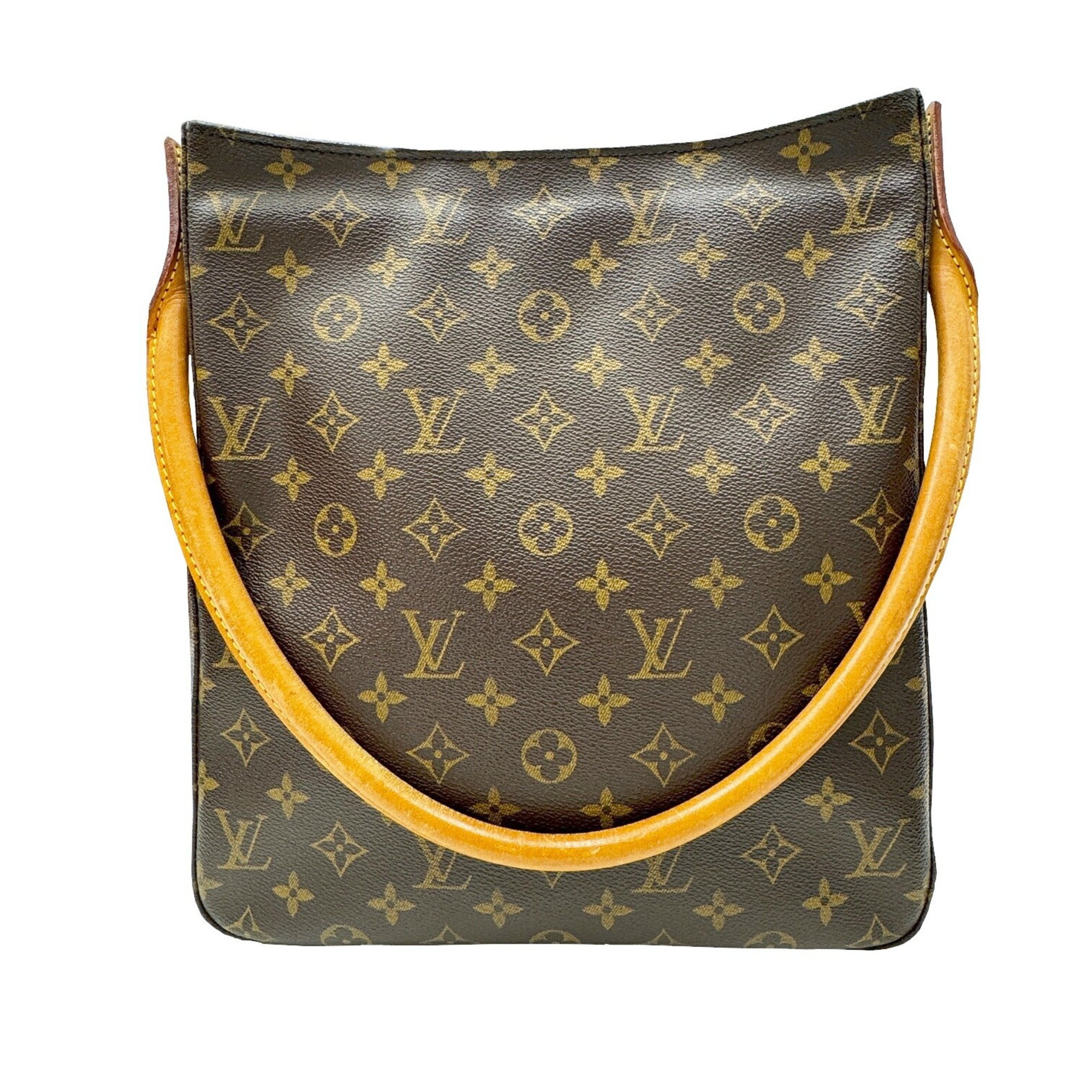 Louis Vuitton LOUIS VUITTON Looping GM M51145 SD0051 Monogram LV Shoulder Bag Brown Women's