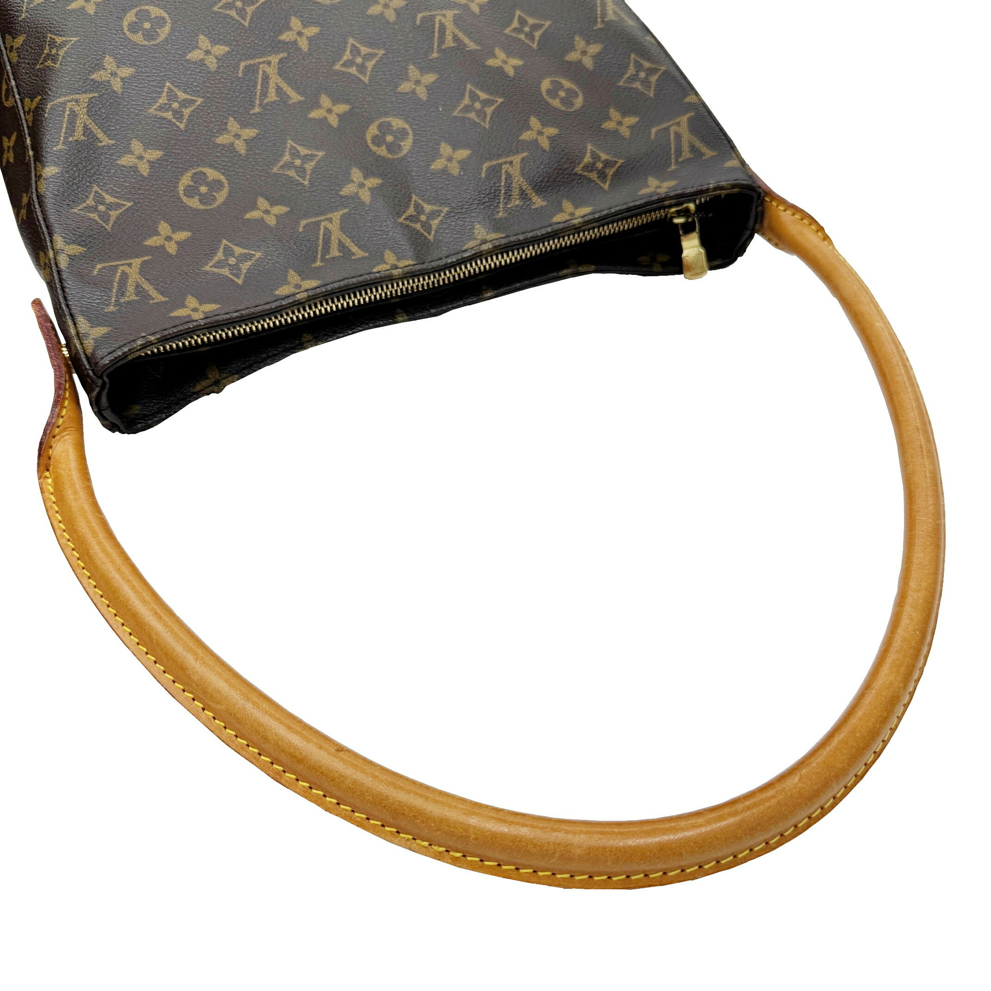 Louis Vuitton LOUIS VUITTON Looping GM M51145 SD0051 Monogram LV Shoulder Bag Brown Women's