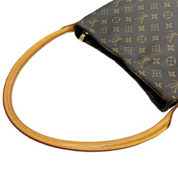 Louis Vuitton LOUIS VUITTON Looping GM M51145 SD0051 Monogram LV Shoulder Bag Brown Women's